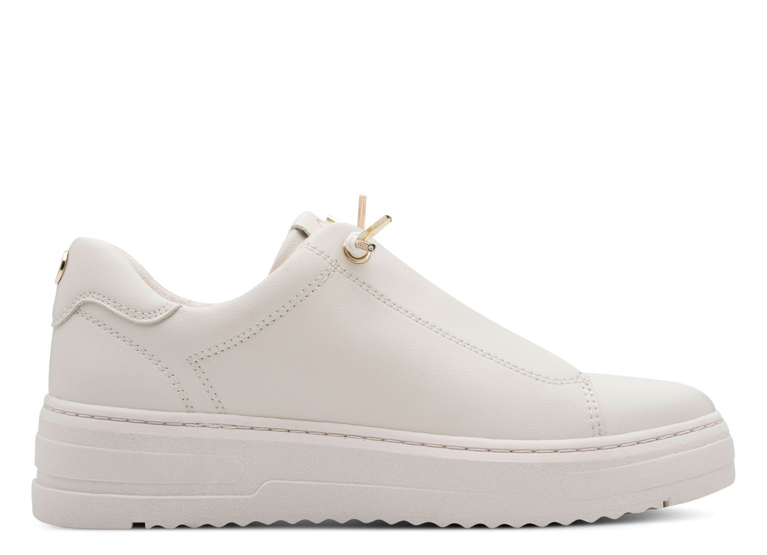MARCO TOZZI, trendige Damen-Sneaker, Weite F, mit elastischer Zier-Schnürung